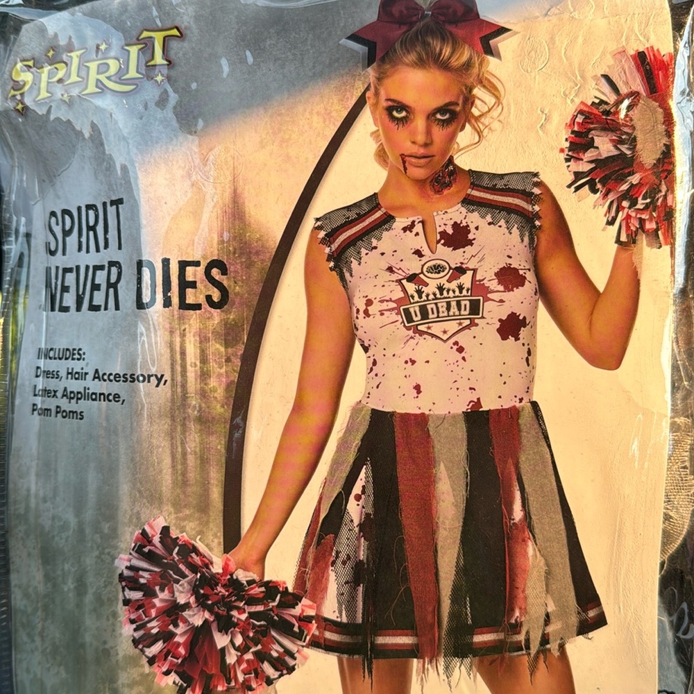 zombie cheerleader costume// never worn!!